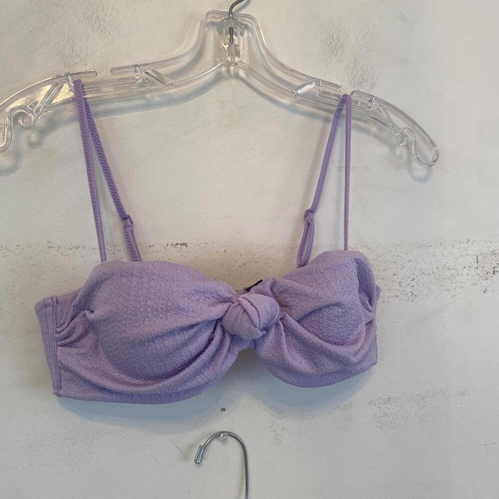 TRIANGL purple high rise bikini set sz S/L - Picture 5 of 8